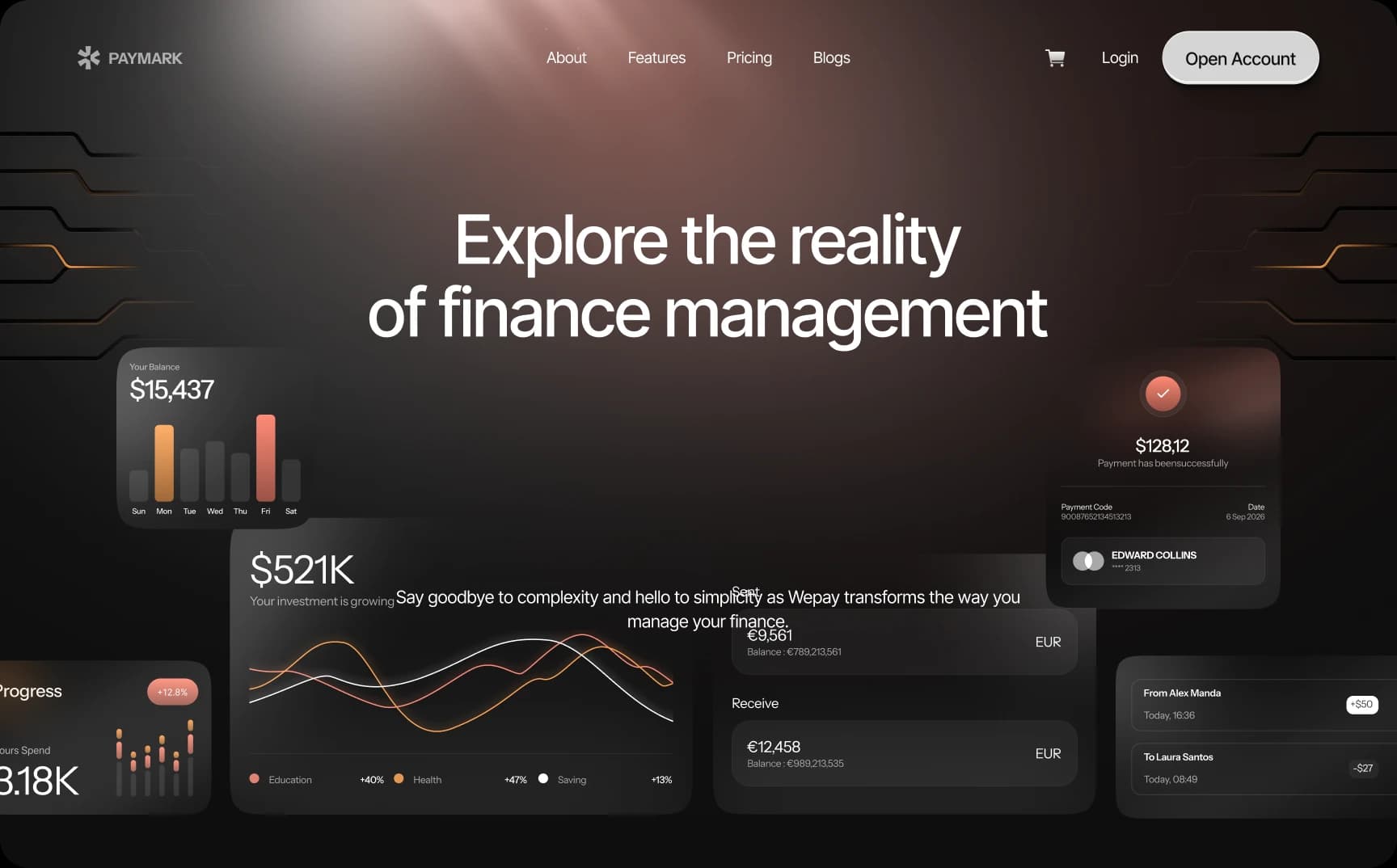 Website showcase preview
